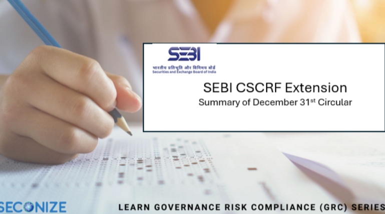 SEBI CSCRF Date Extended